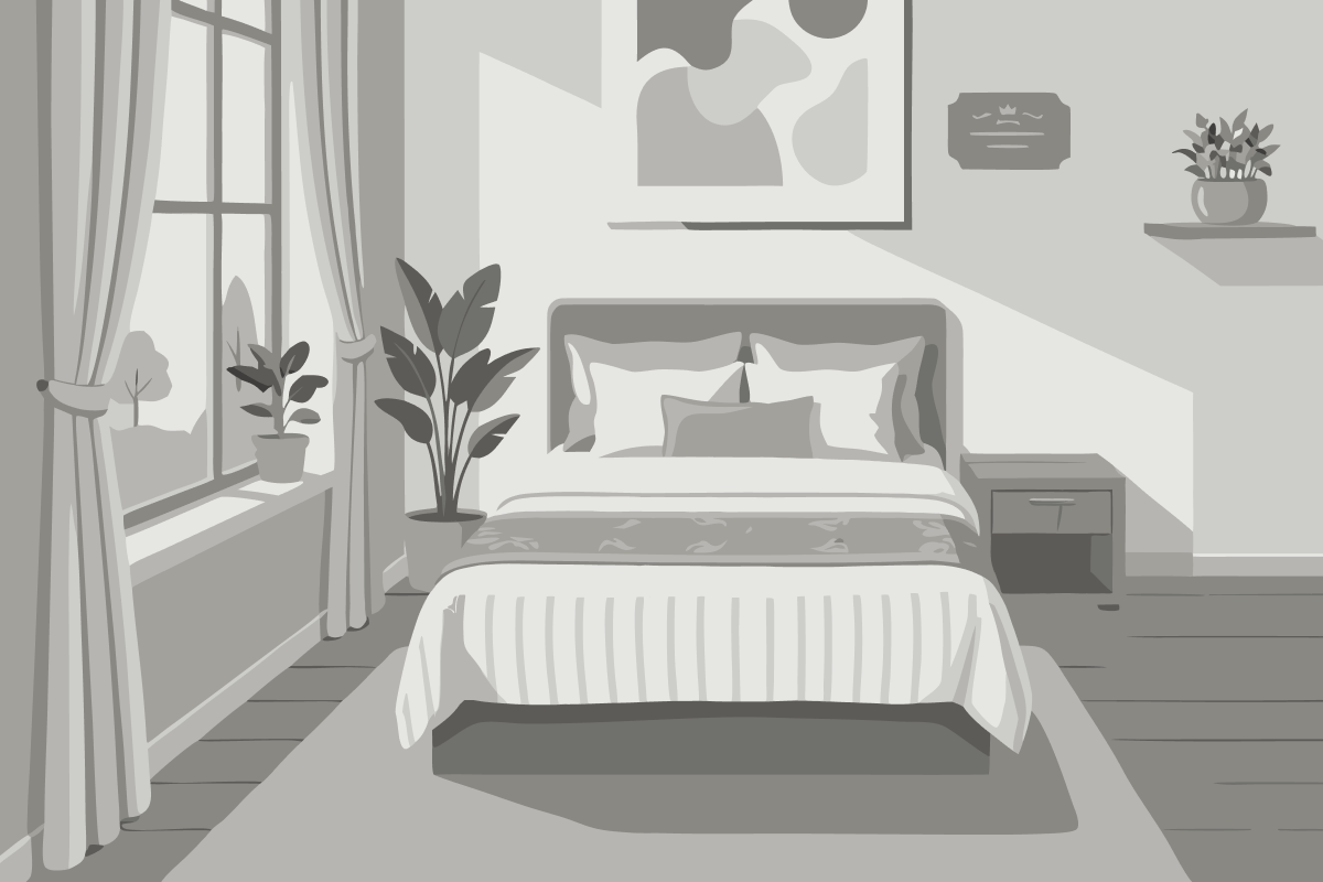 Bed in Deluxe 4-Bed Dorm with Paris view (Top floor)